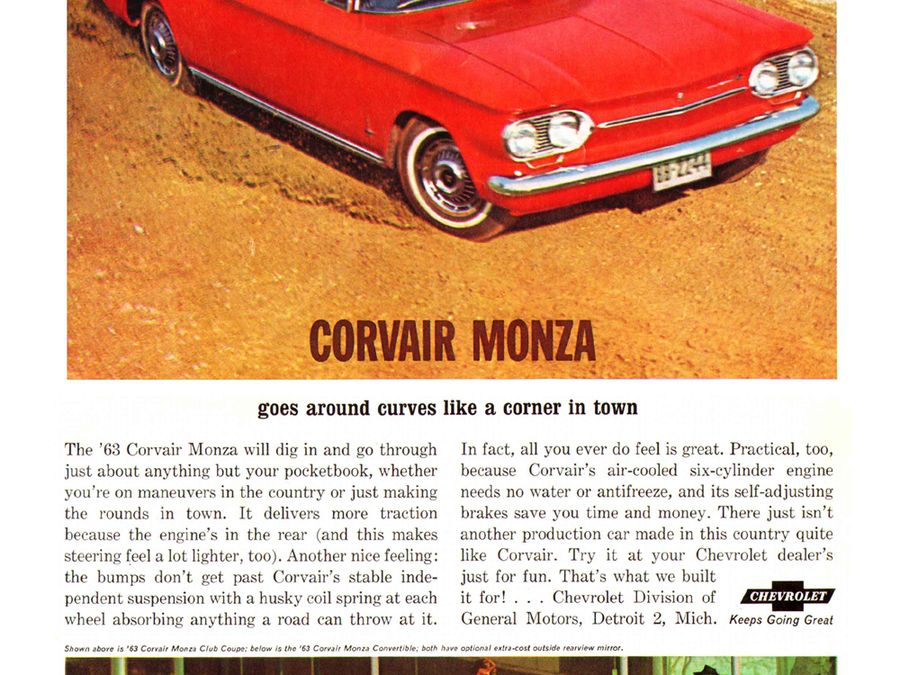 1960 GM There/'s Nothing Like a New Car For Going Places Vintage Print Ad