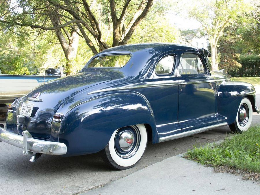 hemmings find of the day 1946 plymouth deluxe business coupe hemmings 1946 plymouth deluxe business coupe