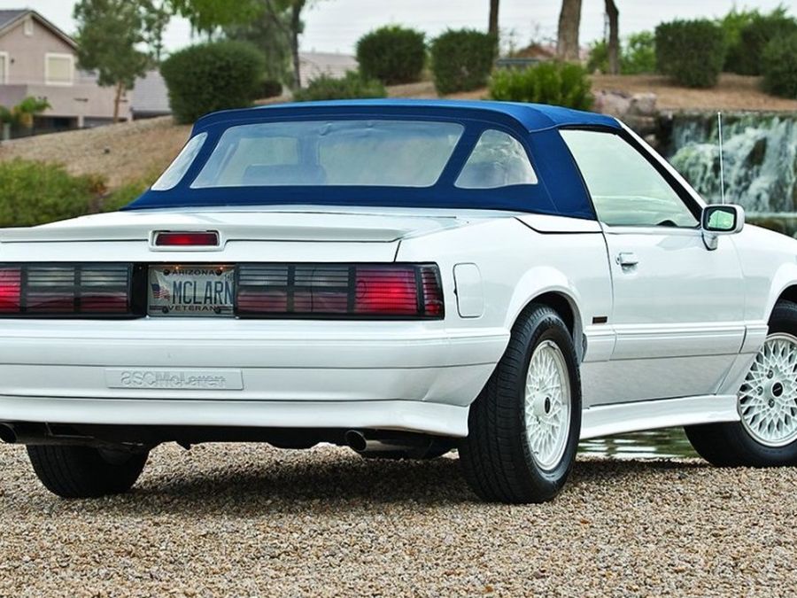 1987 90 Asc Mclaren Ford Mustang Convertible Hemmings