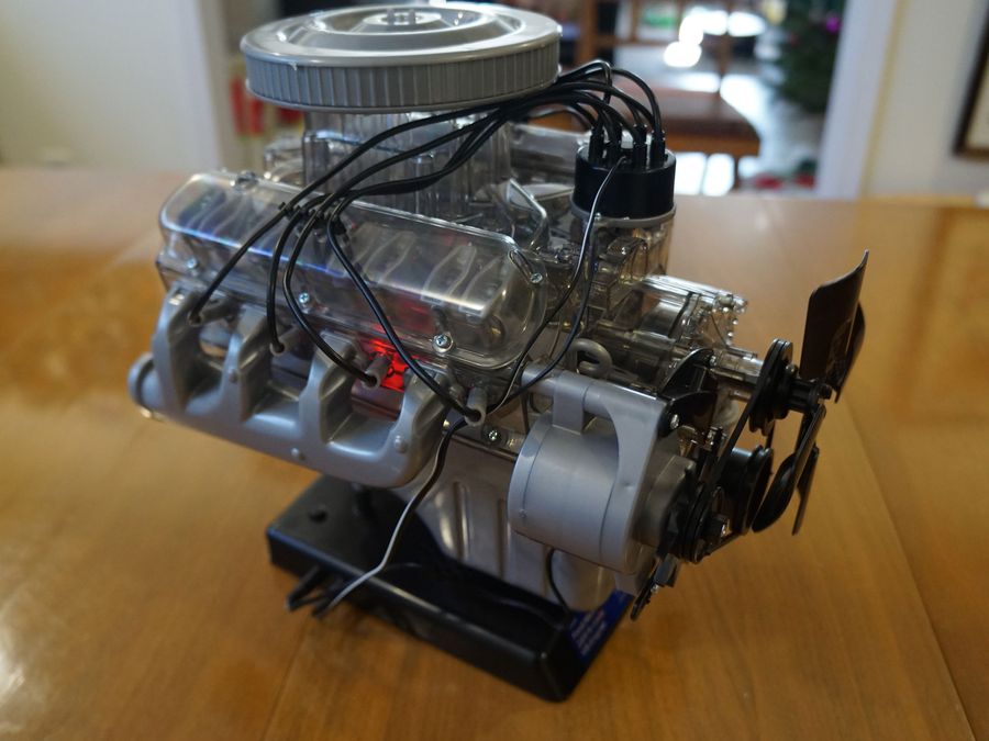 revell model engine v8