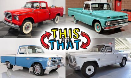 Which One Of These Four Vintage Pickups From The Sixties Would You Hemmings