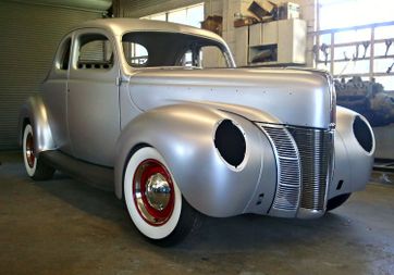 Reproduction 1940 Ford Coupe Bodies Receive Official Ford