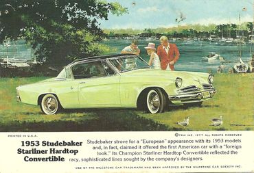 On Collecting Automotive Themed Postcards Hemmings