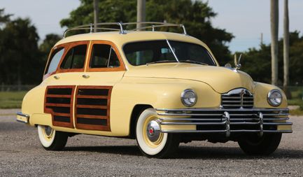 Part Wagon Part Sedan All Packard The 1948 Station Sedan Woodie Hemmings