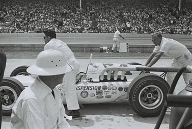 A J Foyt signed Indy 500 Indianapolis 8 X 10 Photo Autograph Victory Circle 1964