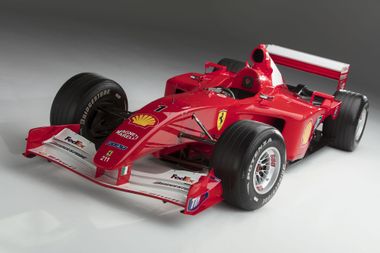 Automobile Or Sculpture Michael Schumacher Raced 2001 Ferrari F1 Hemmings