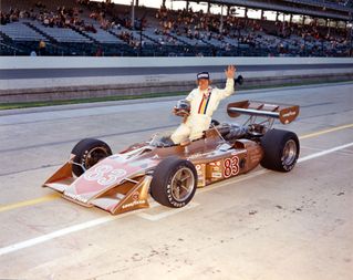 1975 Indy 500 Rookie Of The Year Bill Puterbaugh 1936 17 Hemmings