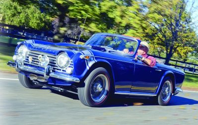 Electric Blue 1967 Triumph Tr4a Hemmings