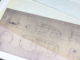Original Zagato Blueprints Accompany Zagato Bodied Cars At Auction Hemmings