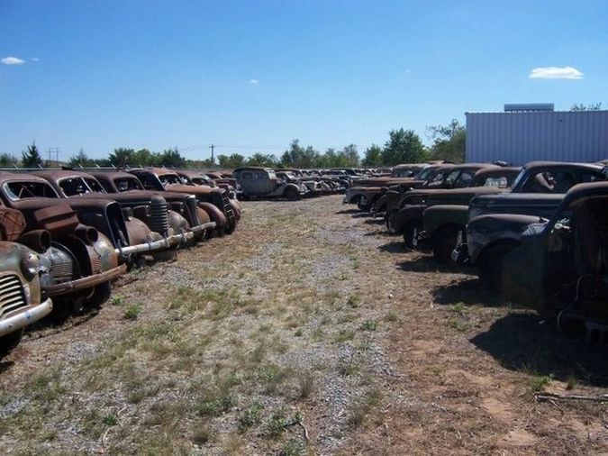 Contents Of Salvage Yard That Closed In 1953 Headed To Auction Hemmings