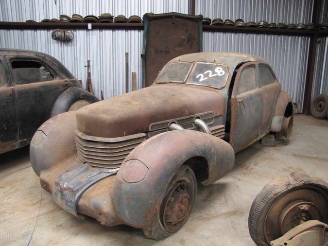 Pair Of Cord Project Cars Sell For 64 000 At Jordan Salvage Yard Hemmings