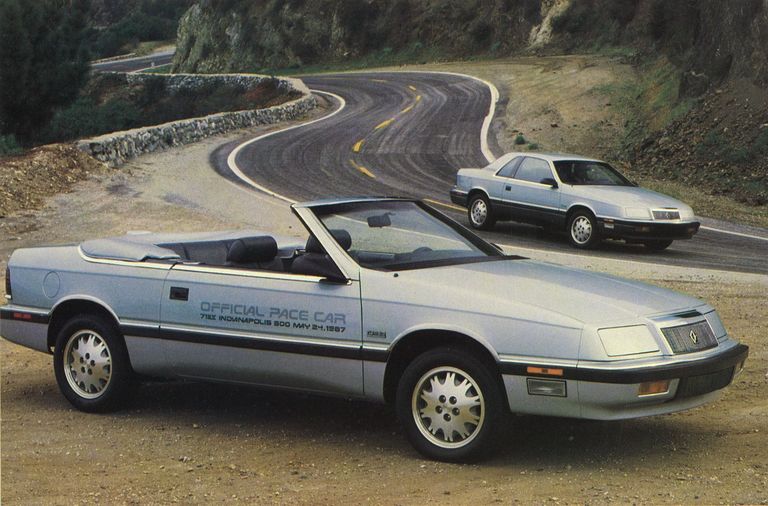 Pace Setter 1987 Chrysler Lebaron Coupe And Convertible Pace Car Hemmings