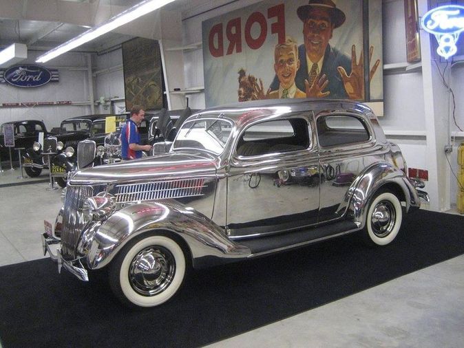 Stainless Steel 1936 Ford Part Of 17 Car Collection Donated To Hemmings