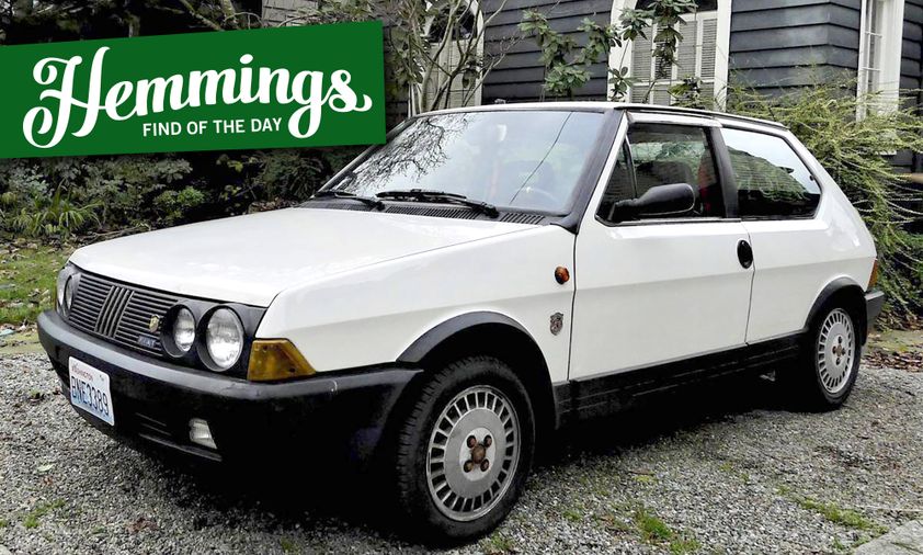 Hemmings Find Of The Day 1988 Fiat Ritmo Abarth Hemmings Motor News