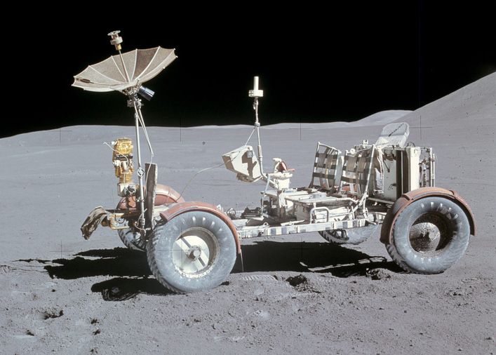 Fifty Years Ago The First Of The Three Lunar Roving Vehicles Took Hemmings