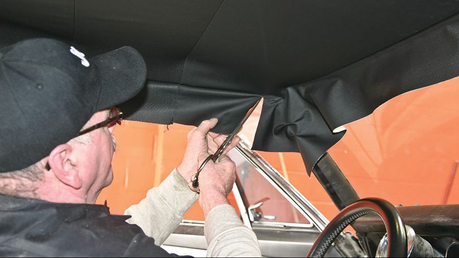 Demystifying The Black Art Of Headliner Installation Hemmings