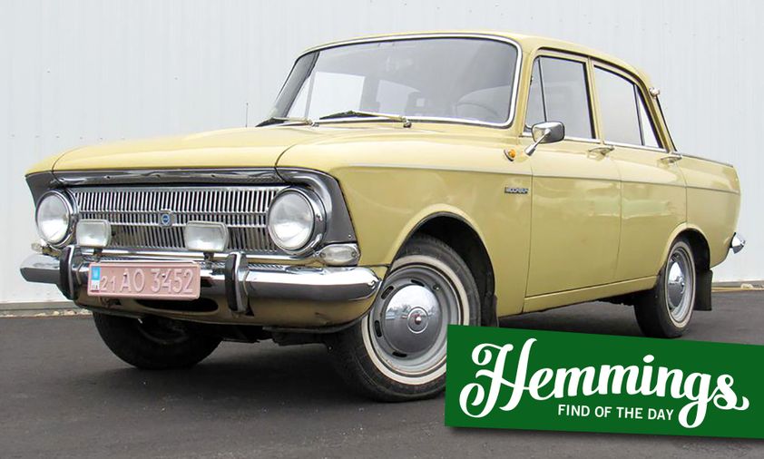 Find Of The Day This 1980 Moskvitch 412 Emerged From Behind The Hemmings Motor News