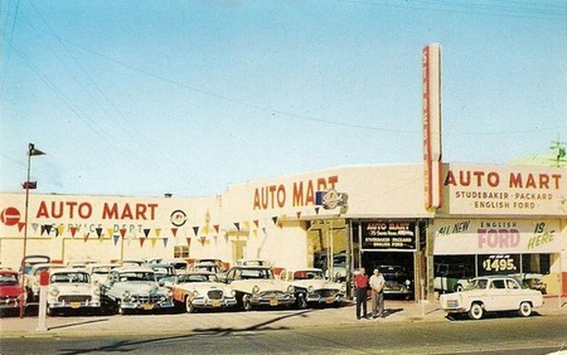Four Links Even More Old Dealership Photos Homemade Wall