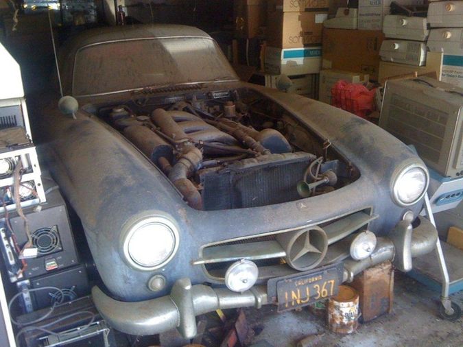 1955 Mercedes Benz 300 Sl Alloy Body Gullwing The Ultimate Barn