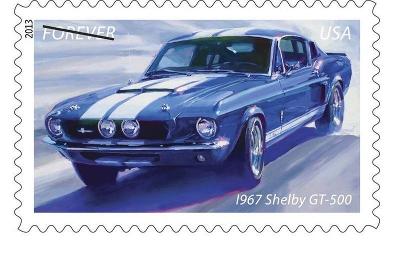 Usps Now Offers Muscle Car Forever Stamps Hemmings