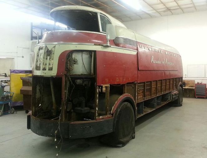 Quot Most Original Unrestored Quot Futurliner Goes Under The Hemmings Gm futurliner pictures and history, from oldtrailer.com. futurliner goes under the