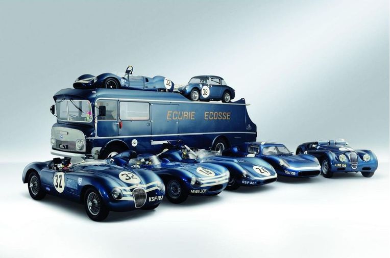 Commer Transporter Leads Collection Of Seven Ecurie Ecosse Race Hemmings
