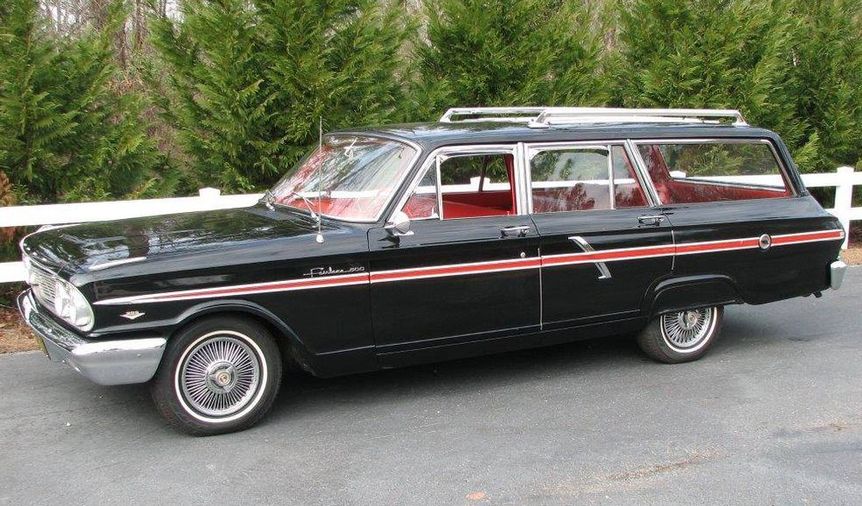 hemmings find of the day 1964 ford fairlane 500 custom ranch wagon hemmings 1964 ford fairlane 500 custom ranch