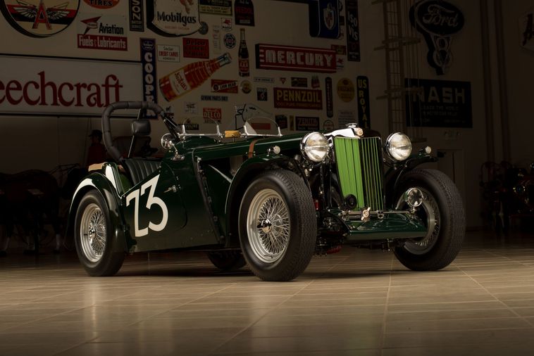 Carroll Shelby S First Race Car A 1949 Mg Tc Heads Back To Auction Hemmings