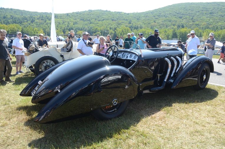 Count Trossi Mercedes Benz Ssk Wins Best Of Show At Lime Rock Park Hemmings