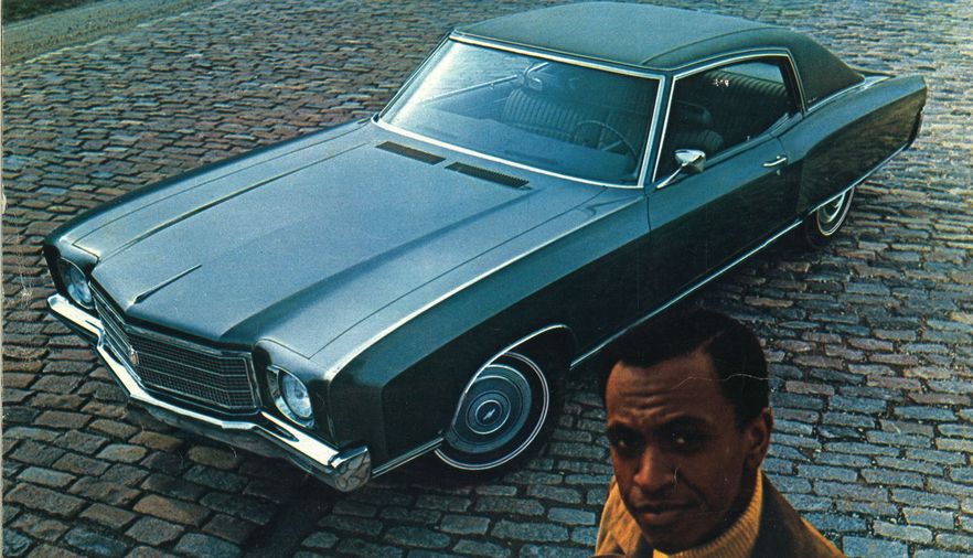 1970 Chevrolet Monte Carlo Sales Brochure 