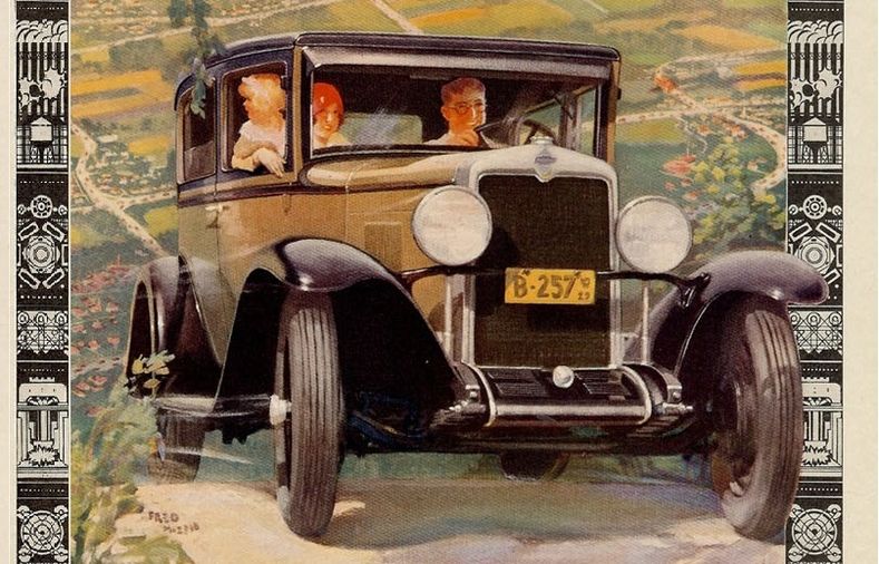 DKW рекламный плакат 1929 года