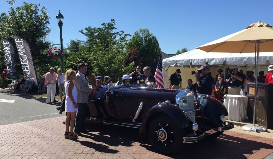 1934 Mercedes Benz 500k Roadster Takes Governor S Cup At 2016 The Hemmings