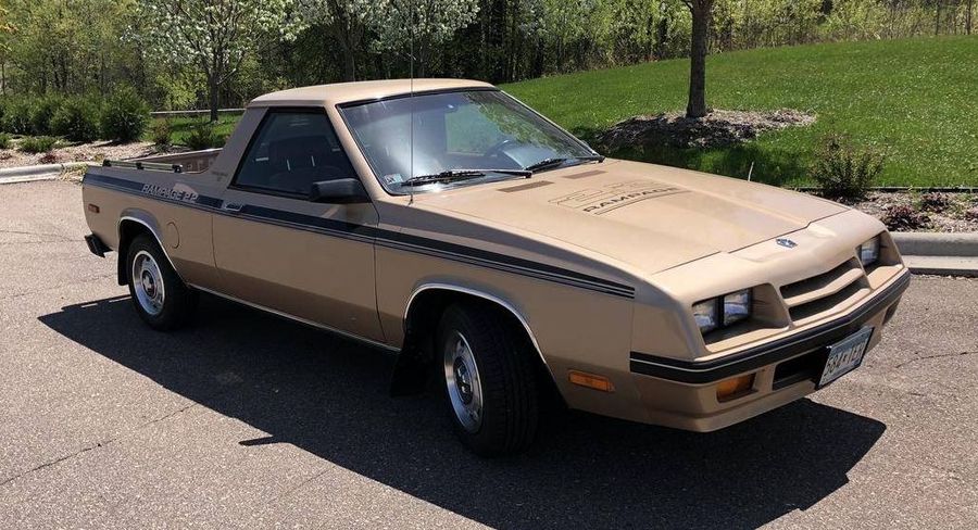 hemmings find of the day 1984 dodge rampage 2 2 prospector hemmings