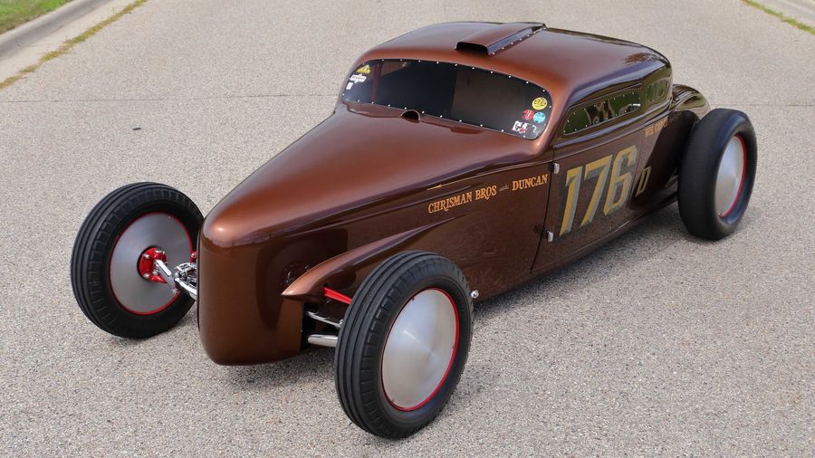 Recordsetting Chrisman brothers coupe had an engine for every