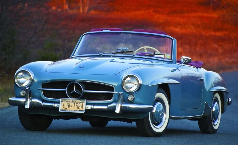 Just As Arnold Wanted It 1963 Mercedes Benz 190 Sl Hemmings