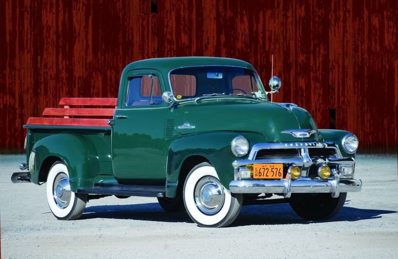 1947-1955 1st Series Pair Chevrolet Truck Arm Rest Black 