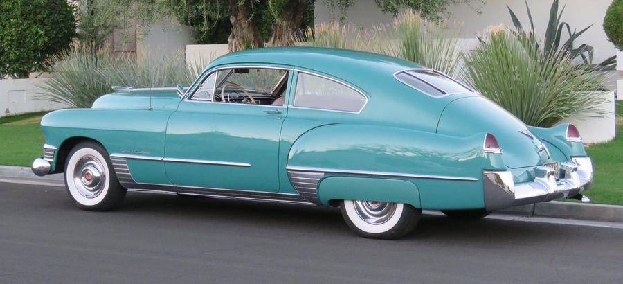 hemmings find of the day 1949 cadillac series 61 club coupe hemmings 1949 cadillac series 61 club coupe