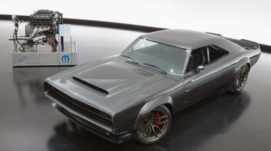 Mopar S Hellephant Crate Engine And Super Charger Blend Past And