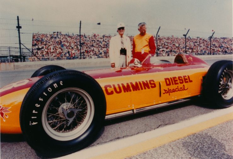 All Five Of Cummins S Indy Race Cars To Take To The Track Together Hemmings