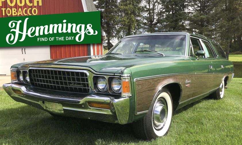 Hemmings Find Of The Day 1973 Amc Ambassador Brougham Hemmings