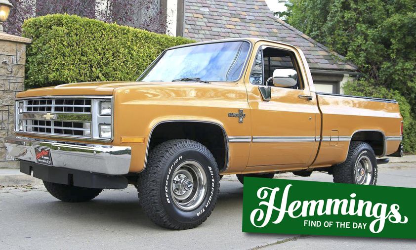 Hemmings Find Of The Day 1985 Chevrolet K10 Silverado Hemmings