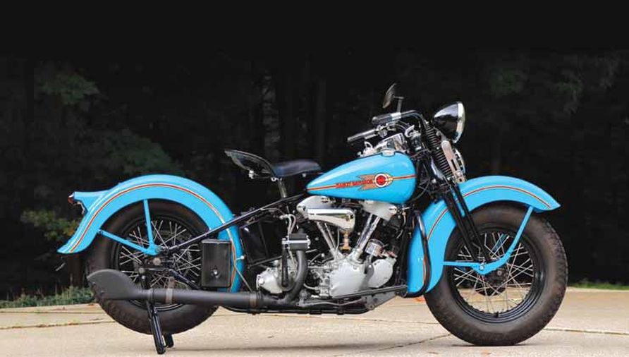 Knucklehead V Twin Power Makes The 1938 Harley Davidson El Hemmings