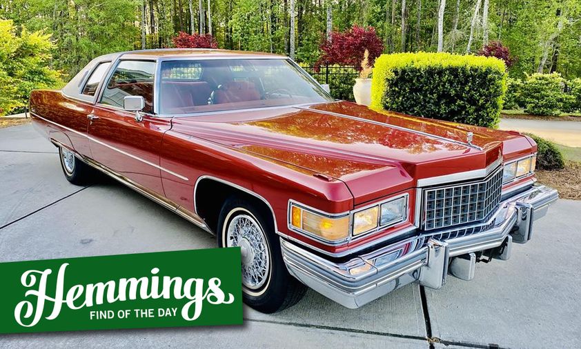 hemmings find of the day 1976 cadillac coupe de ville hemmings