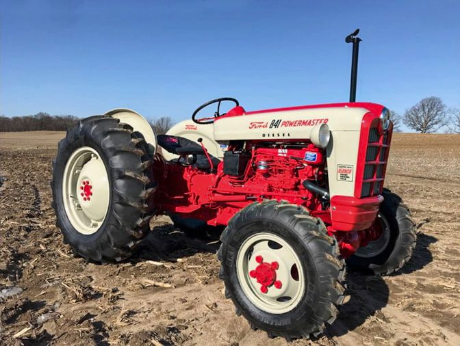 CONVERSION 1:32 FORD 8200 4WD TRACTOR