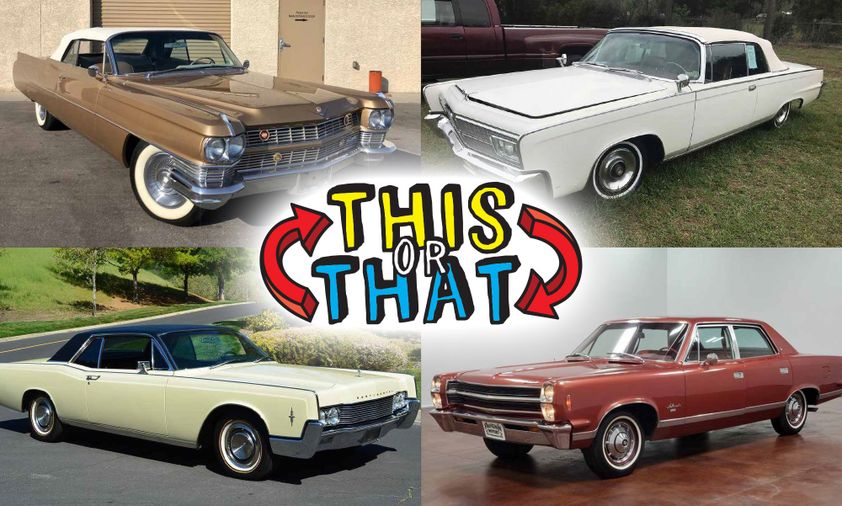 Which one of these four Sixties luxury cars would you choose for... |  Hemmings
