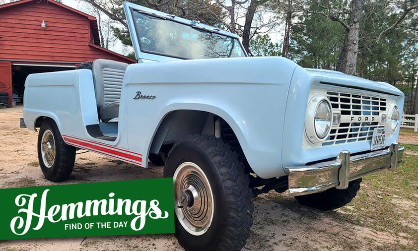This 1966 Ford Bronco U13 Roadster Hasn T Gone Under The Knife For Hemmings Motor News
