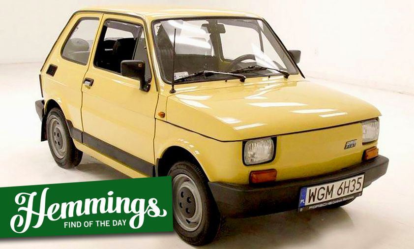 This restored 1986 Fiat 126p offers the simplest way to