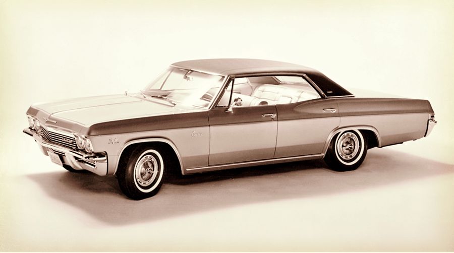 Vintage 1965 Chevrolet 2-Page Print Ad