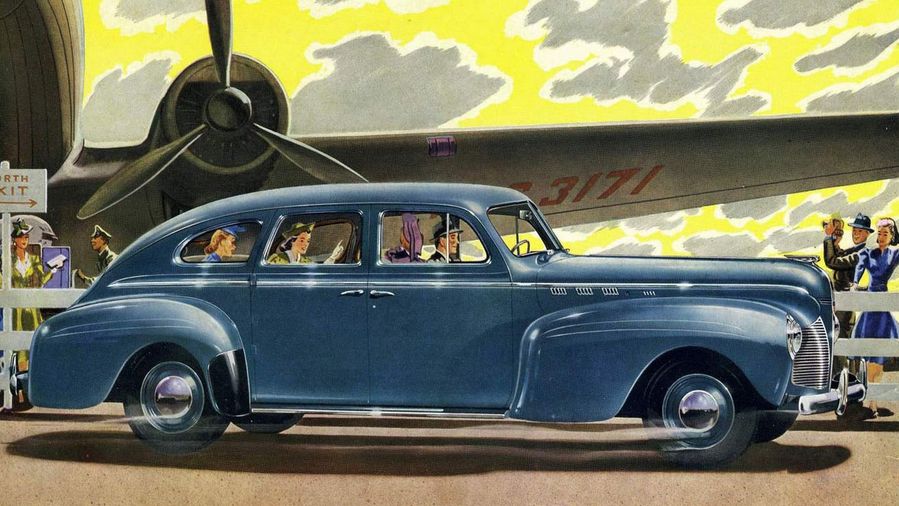 1940 Buick Fresh Air Control Assembly