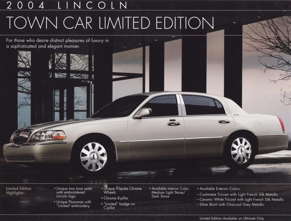 Four Links The Cult Of The Lincoln Town Car Driving Six